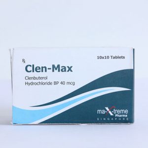 Ostaa Klenbuterolihydrokloridi (Clen): Clen-Max Hinta